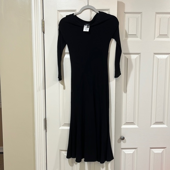 Versace dress black long - Picture 1 of 8